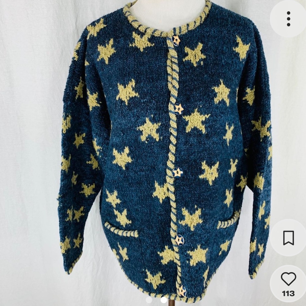 ISO AMANO STAR CARDIGAN WILL BUY INSTATNTLY IN AMANO STAR CARDIGAN